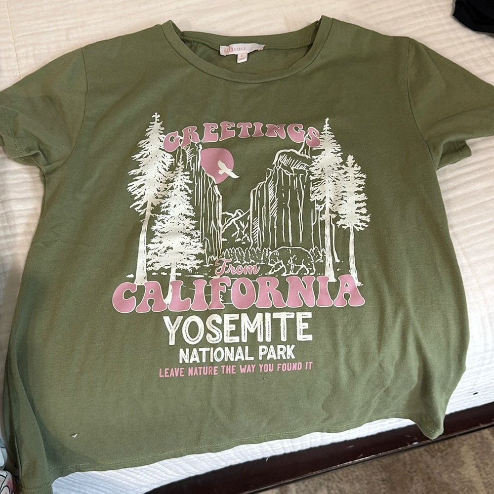 gb girls size large tshirt, new without tags